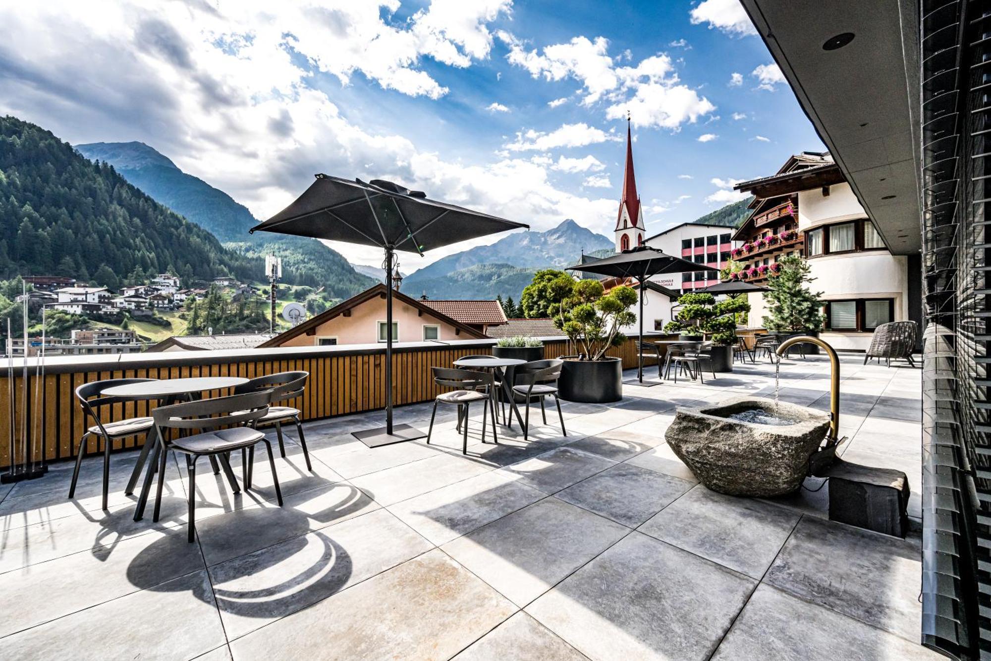 Hotel Alpina Sölden - Adults Only Exteriör bild