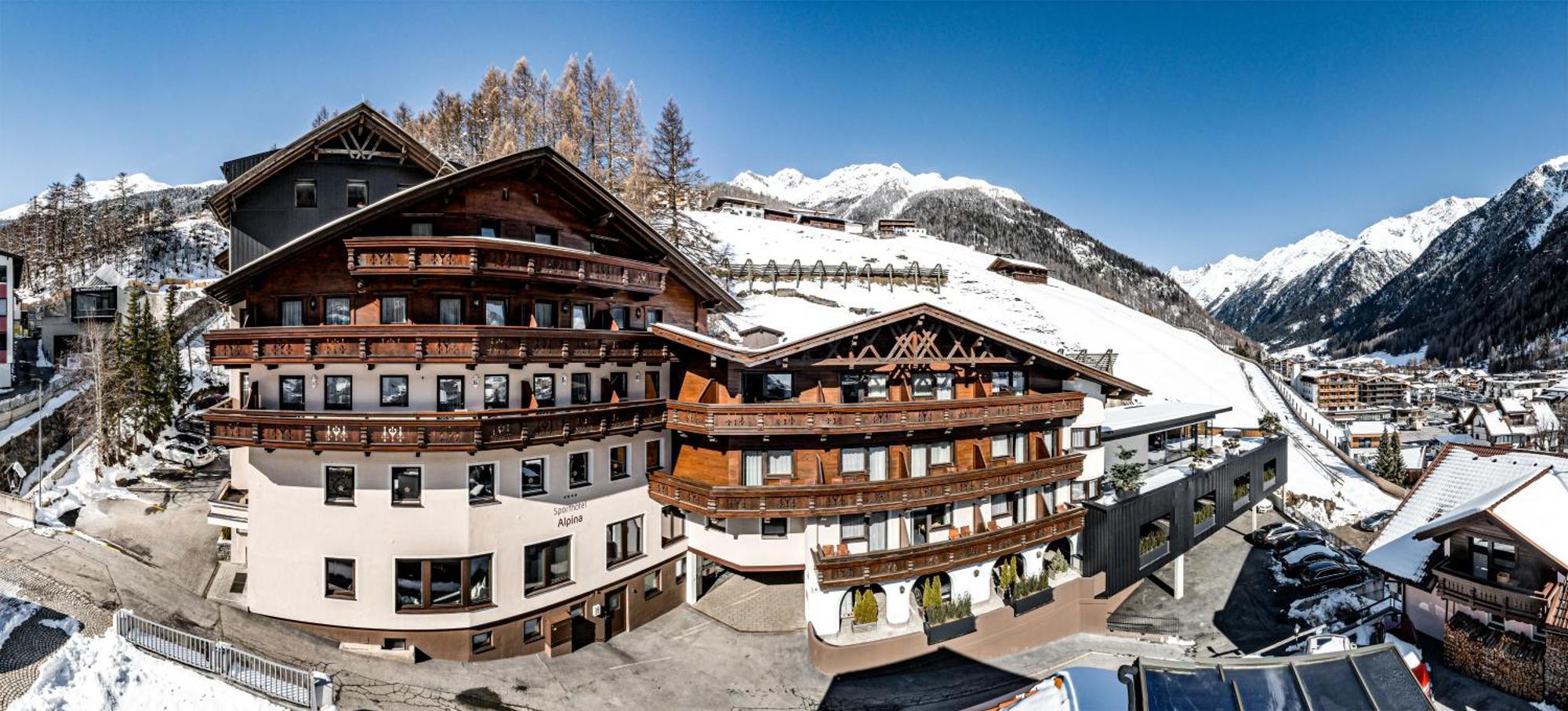 Hotel Alpina Sölden - Adults Only Exteriör bild