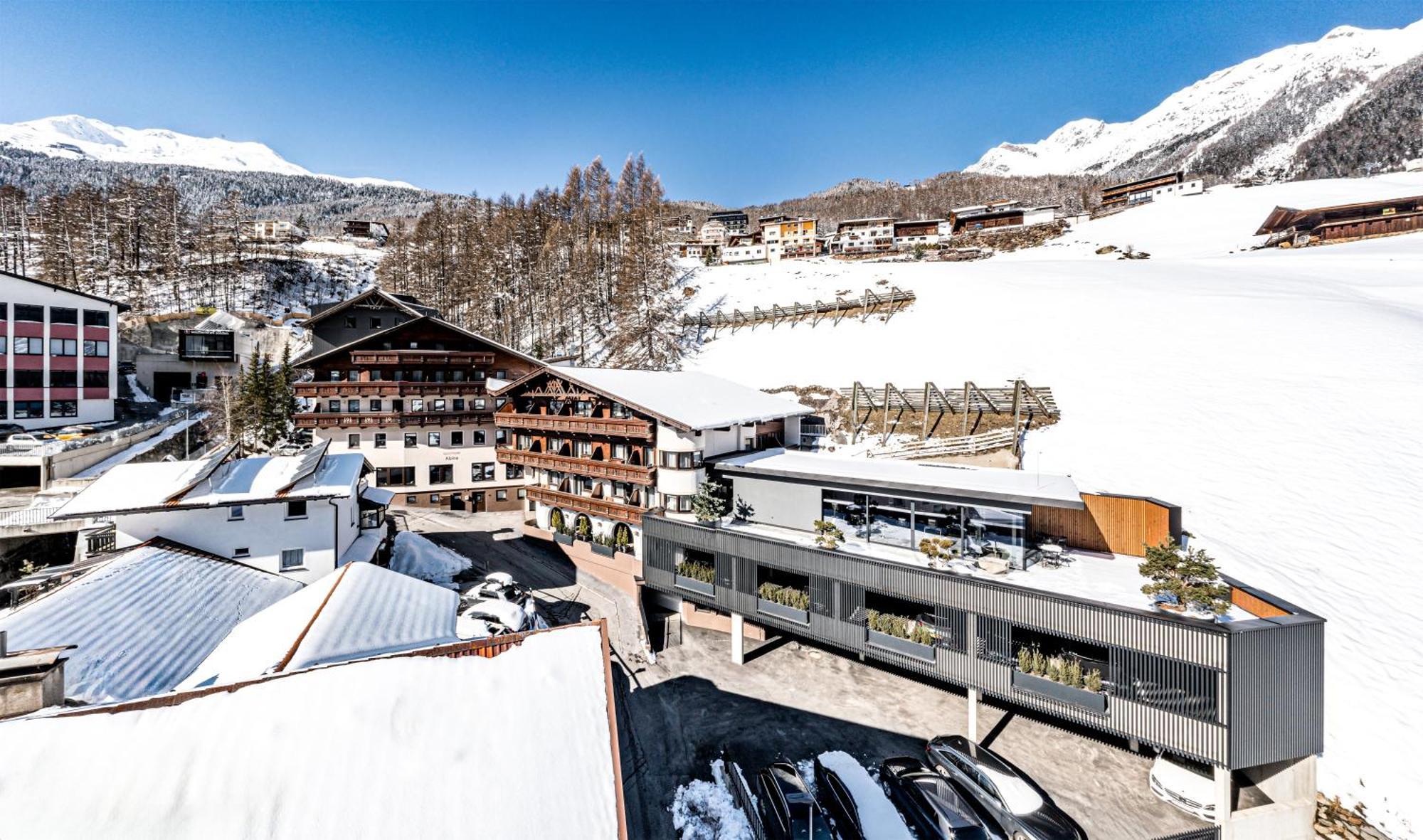 Hotel Alpina Sölden - Adults Only Exteriör bild